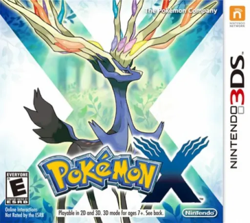 Pokemon X (Taiwan) (En,Ja,Fr,De,Es,It,Ko)